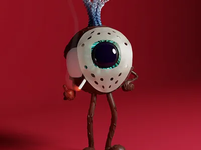 Come at me, Monday. 3d 3d art art direction blender blender3d blockchain c4d cinema4d collectible crypto art ethereum illustration metaverse nft nft collection pbr