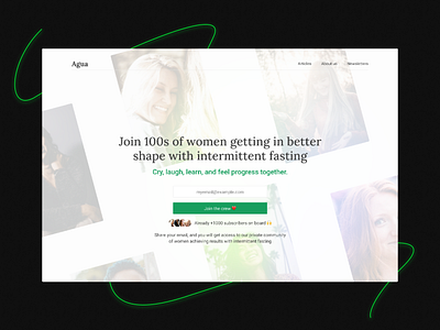 Intermittent fasting blog website blog cms design fasting freelance independant intermittent fasting landing page responsive ui ux webdesign webflow website website design