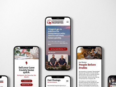 Real Estate Investor Website Design design mobiledesign responsivedesign ui ux website websitedesign