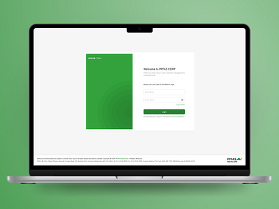 PPFAS Corporate | Web App design landing page typography ui ux web web app web design
