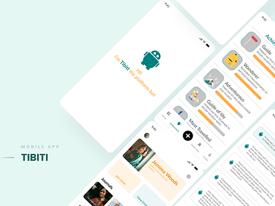 A praise app called TIBITI challenge hng mobile app praise app product design tibiti ui ux