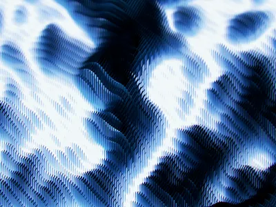 Waves 3d animation blender branding design graphic design illustration motion graphics ui ux