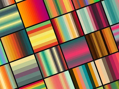 Banding Gradient abstract ai generative geometric gradient