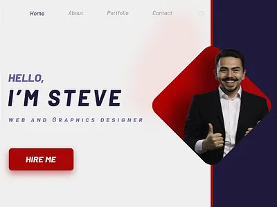 Portfolio Web Design branding design graphic design illustration logo typography ui ux vector web desgin