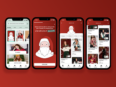 Santa's List - Detail app app design dailyui digital figma graphic graphic design interface ios iphone minimal minimalist mobile mobile design modern ui user experience user interface ux visual design