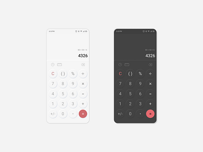 Calculator UI 2023 ui calculator neomorphism calculator ui collectui daily ui daily ui 004 design neomorphism trending ui ui design uiux ux