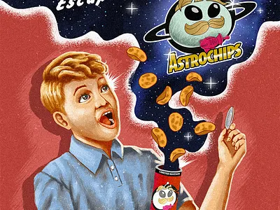 Retro/Vintage ad Illustration advertising artwork heavy metal illustration music poster retro vintage