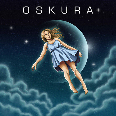 Oskura Album Art Illustration artwork band dark art design heavy metal illustration logo music poster