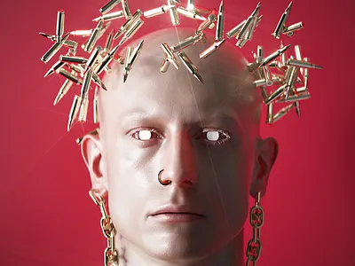 WARLORD 3d c4d design freak illustration monster nft octane render zbrush