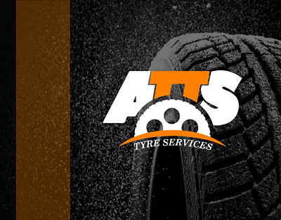 ATTS Tyres (Logo Design) brand brand identity branding creative design dribble graphic design illustration logo logotype ui vector