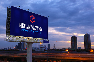 Electo, Branding branding design illustration logo typography