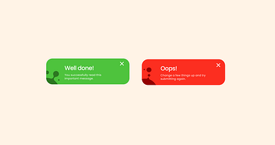 Flash Message / DailyUi 011 app design ui ux