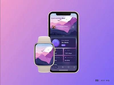 Medication Tracking App design graphic design healthapp healthcare healthcareapp illustration medication meditate meditatewatch motion graphics ui ui design ux watch yoga