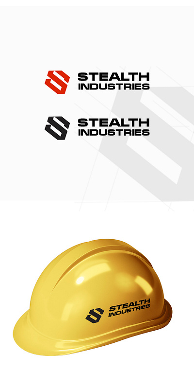stealth indusries branding design graphic design illustration logo typography
