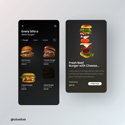 Food App 3d animation app appdesign branding design food foodapp games graphic design graphicdesign graphicdesigner illustration logo motion graphics ui uiux uiuxdesign ux website