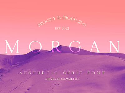 Morgan - Serif Font