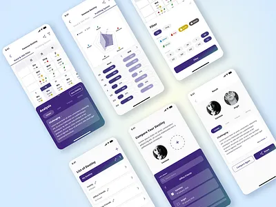 Chinese Constellation App Design Exploration application chinese chinese constellation chinese zodiac constellation constellation app design figma mobile application ui uiux uiux design ux