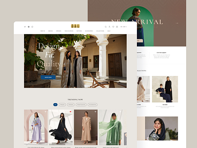 e-commerce website, desktop desktop e commerce ecommerce fashion luxury nude pastel ui ux website