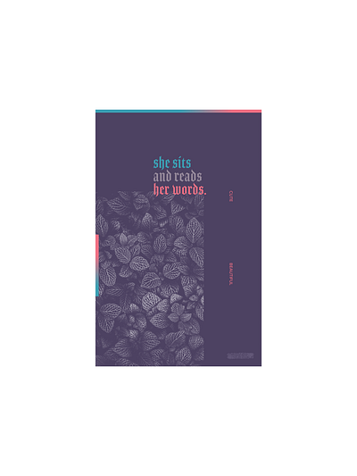 Morning practice no. 13 composition design graphic design layout logo plants poster typography vector