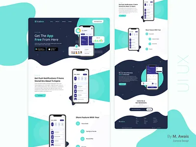 Mobile App Website Design design figma landing page ui ui design ux