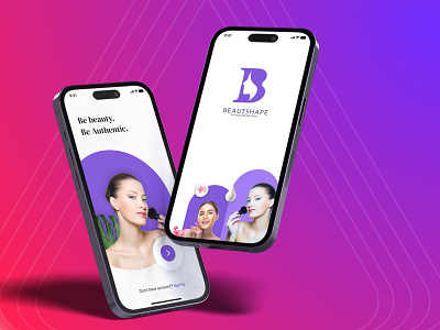 Beauty | Salon | Social app Theme -1 beauty beautyapp brand identity branding brauty design graphic design illustration loginscreen logo mainscreen mobileapp mockup design purplecolor salon salonapp socialfeed splashscreen startscreen ui