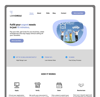 LOANCIRCLE design ui
