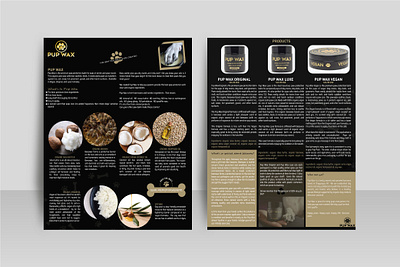Flyer Design - Pup Wax branding creative design design inspiration genius graphic design