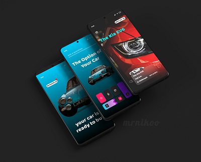Car App Ui branding graphic design motion graphics ui