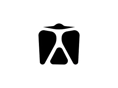 M hat brand identity branding creative logo design flat flat logo hat hat logo hat minimal logo logo logos m m minimal logo minimalist negative space logo