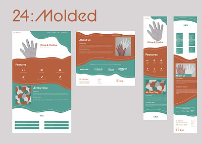 Molded24 branding css design graphic design html logo typography ui vector web