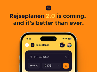 Rejseplanen - Huge Redeesign Coming Soon app branding bus concept danish denmark design figma ios logo metro mobile plane public transport rideshare train tram transport travel ui