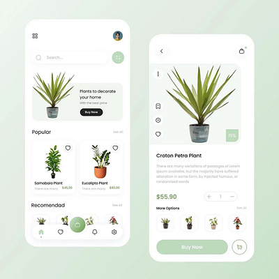 Plant shop app UI design app design graphic graphic design ui ui creators ui design ui designer ui ux ui ux design ux design web design