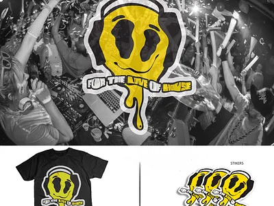 house musik branding design graphic design illustration logo