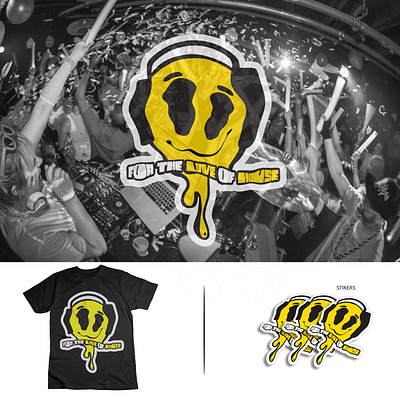 house musik branding design graphic design illustration logo