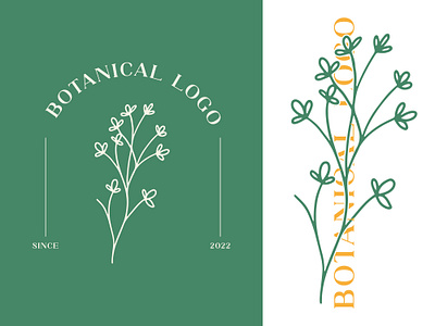 Botanical Logo boho logo botanical logo brand identity cosmetic logo design feminin logo hand drawn logo illustrator logo logo design logodesign logomaker