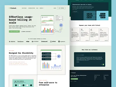Finance Website Landing Page bank credit card design finance financial fintech investment landingpage mobile app modern ui payment saas ui uidesign uiux web web app website websitedesign