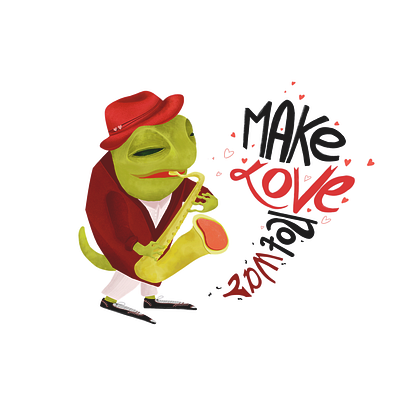 Frog and saxophone. dancing frog fun gentleman hat illustration jazz logo love music postcard saxophone spring