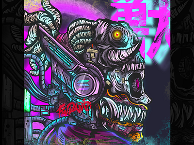 SOLANA STREET PATRON - SOLD at HOLAPLEX artists blockchain branding design dope drawing futuristic graphic design hypebeast illustration logo nft nft art nft artitst nfts solana streetwear techno ui vector