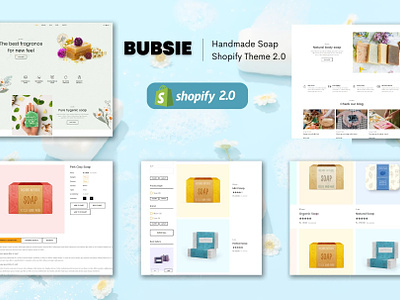 Bubsie - Handmade Soap Shopify Theme