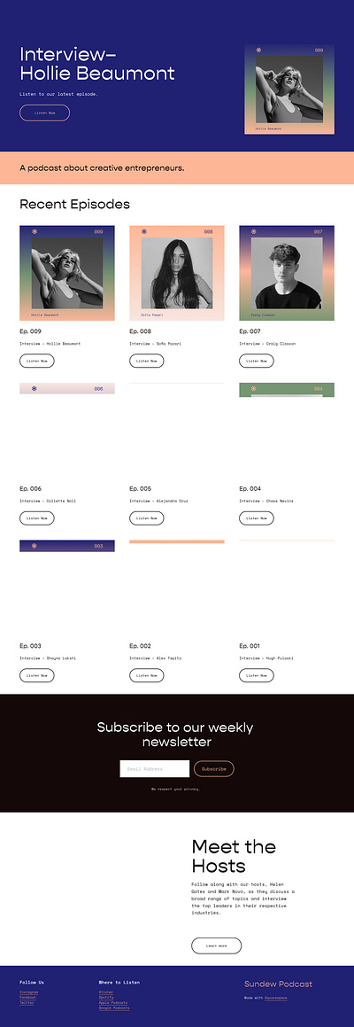 Sundew - Website Template - Squarespace app art blog concept design graphic design online store photography squarespace squarespace design squarespace template template theme ui ui design ux ux design web design web development website