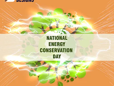National Energy Conservation Day branding design graphic design illustration post soicalmedia vector