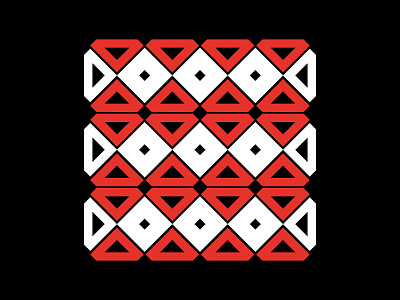 Tri-angle square pattern design graphic design illustration logo vector