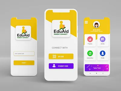 #01 Edtech App UI- parent app