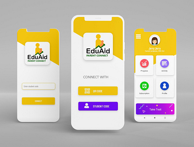 #01 Edtech App UI- parent app