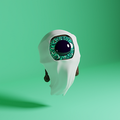 Sp0o0o0ky... 3d 3d art art direction blender blender3d blockchain c4d cinema4d collectible design graphic design illustration metaverse motion graphics nft nft collection pbr