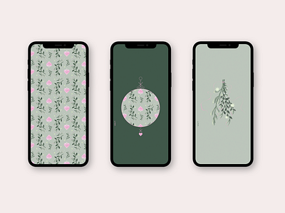 Christmas wallpaper on your phone art artwork illustration wallpaper