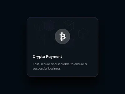 Feature Card cool crypto dark design graphic design ui web design