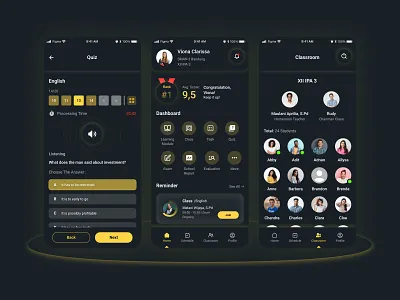 Education App app branding design graphic design illustration logo typography ui ux vector