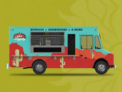 Food Truck Branding branding design graphic design logo vector