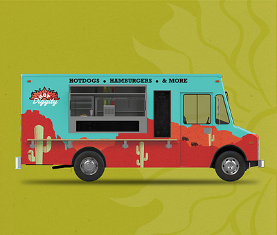 Food Truck Branding branding design graphic design logo vector